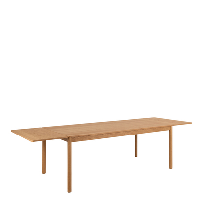 Hartley Extendable Dining Table in Oak 200/300 x 100 x 75cm