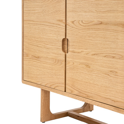 Alderwood 4 Door Sideboard Natural 1700x450x750mm