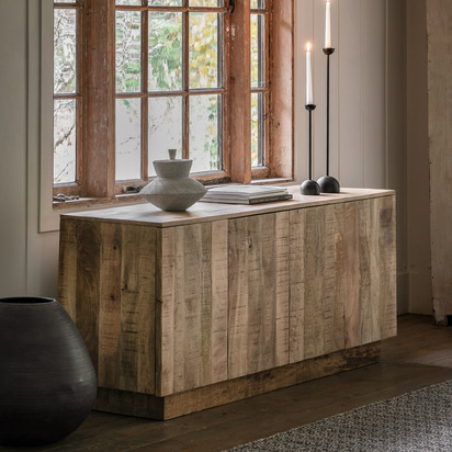 Crancott 4 Door Sideboard Natural 1700x450x700mm