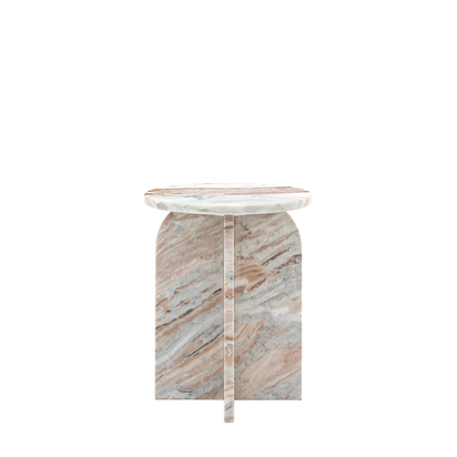 Rosedale Side Table Natural 400x400x500mm