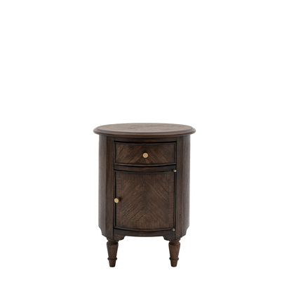 Elmshire Drum Side Table 450x450x580mm