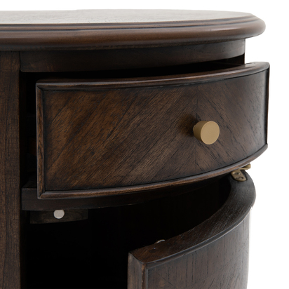 Elmshire Drum Side Table 450x450x580mm