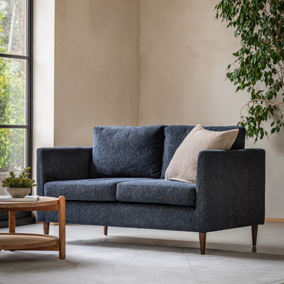 Burbury Sofa 2 Seater Charcoal 1370x840x840mm  - 2 Seater