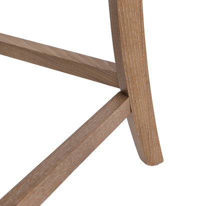 Langcott Bar Stool Brown Leather (2pk)