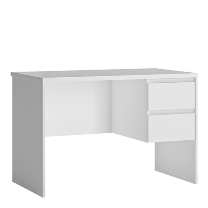 Langford Desk 2 Drawer in Alpine White