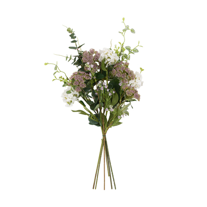 Studio Lilac Mixed Wrapped Bouquet 210x310x750mm