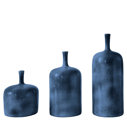 Linhurst Set of 3 Ornaments Blue