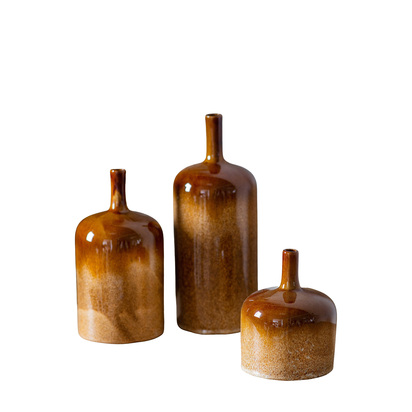 Linhurst Set of 3 Ornaments Brown