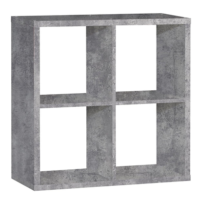 Bramley 2 2x2 Storage Unit in Concrete Grey