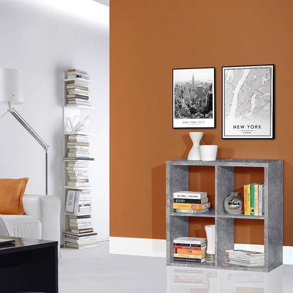 Bramley 2 2x2 Storage Unit in Concrete Grey