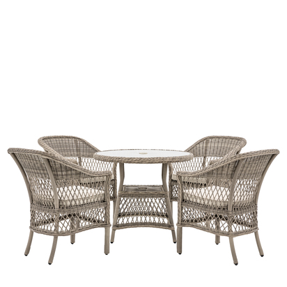 Fairbridge 4 Seater Round Dining Set  - 4 Seater