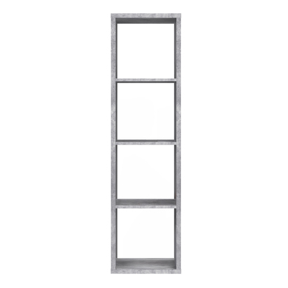 Bramley 2 3 Shelves Storage Unit in Concrete Grey