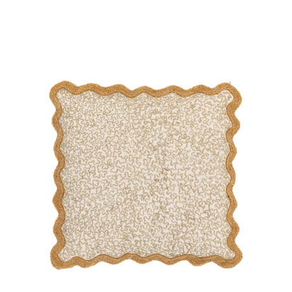 Langwell Cushion Natural 450x450mm Feather Filled