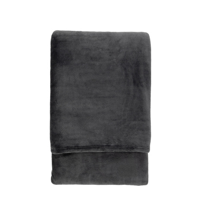 Rivington Green Recycled Throw Charcoal
