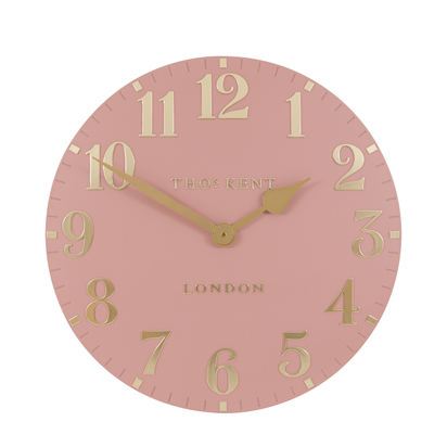 Alder Wall Clock Blush Pink 20in  - 20 Inch