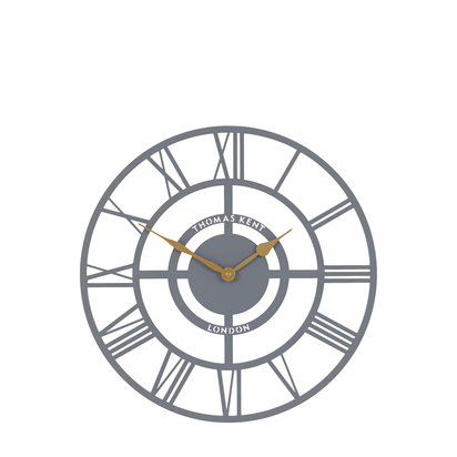 Norbury Star Wall Clock Slate 16in  - 16 Inch