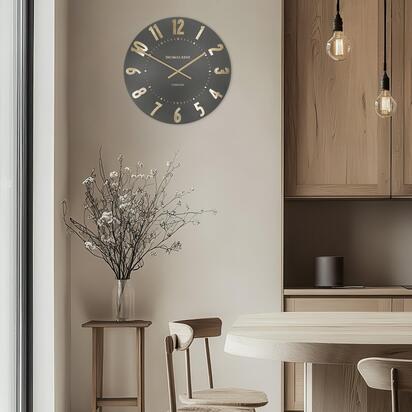 Arlo Wall Clock Espresso 20in  - 20 Inch