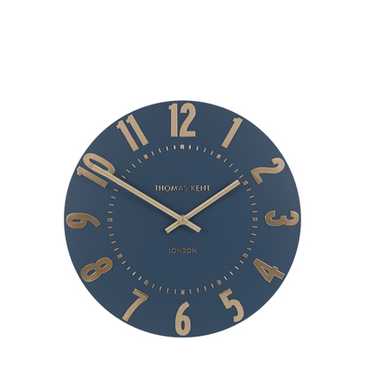 Arlo Wall Clock Midnight Blue 12in  - 12 Inch