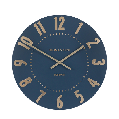 Arlo Wall Clock Midnight Blue 20in  - 20 Inch