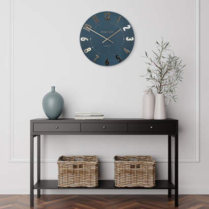 Arlo Wall Clock Midnight Blue 20in  - 20 Inch