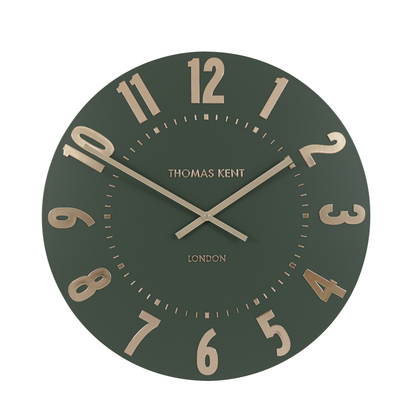 Arlo Wall Clock Olive Green 20in  - 20 Inch