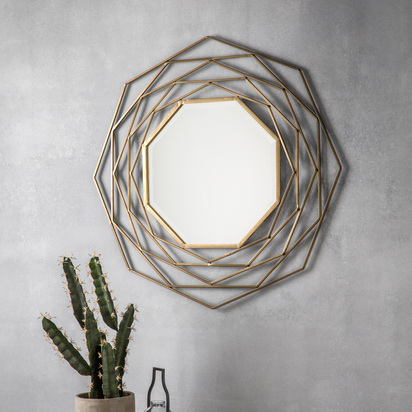 Brentmore Mirror Gold