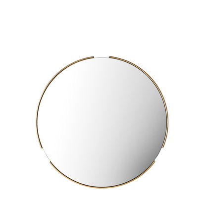 Brookwick Round Mirror Gold 800x15x800mm