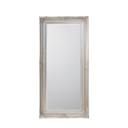 Burstead Leaner Mirror Antique Silver 1700x840mm  - Large