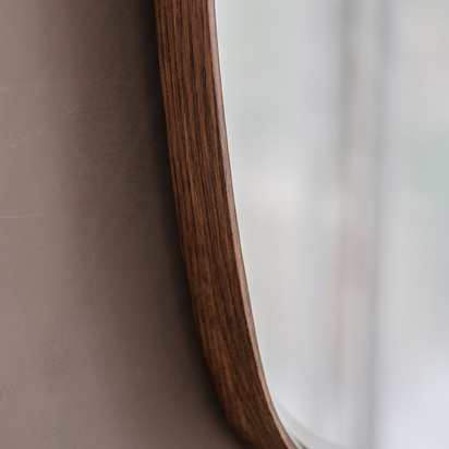 Denshire Mirror Walnut 900x550mm