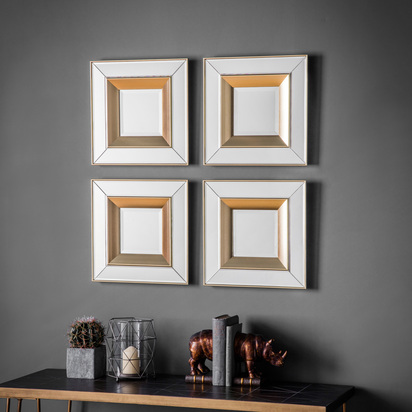 Hadshire Mirror Square (4pk)  - Small