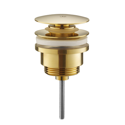 VOS Universal Basin Click Clack Waste - Brushed Brass
