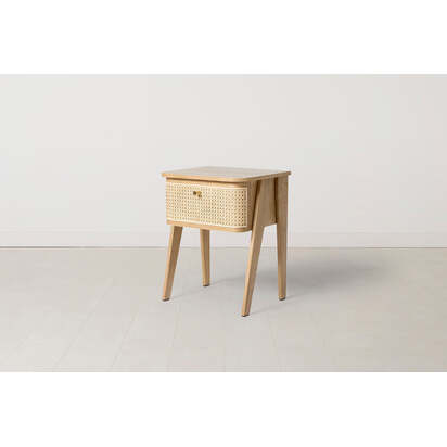 Bedside Table 02, Oak
