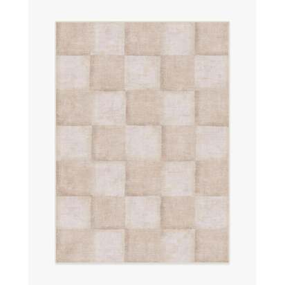 Hearth Check Neutral Rug - 150 x 215 cm - All-In-One Rug