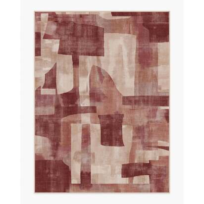Kasbah Red Flatwoven Rug - 275 x 365 cm - Rug + Pad System