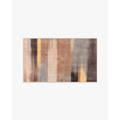 Ombré Mirage Golden Brown Flatwoven Rug - 275 x 365 cm - Rug + Cushioned Pad System