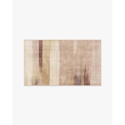 Ombré Mirage Neutral Flatwoven Rug - 60 x 90 cm - Rug + Pad System