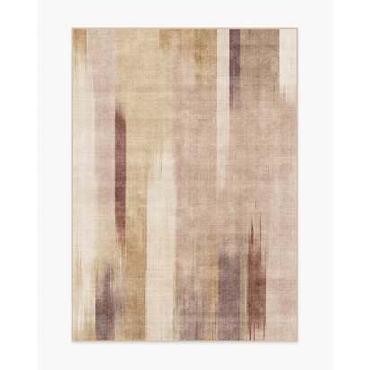 Ombré Mirage Neutral Flatwoven Rug - 150 x 215 cm - Rug + Pad System