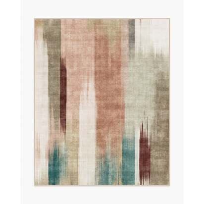 Ombré Mirage Terracotta & Teal Rug - 245 x 305 cm - All-In-One Rug