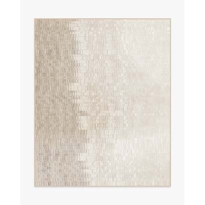 Reflection Champagne Flatwoven Rug - 245 x 305 cm - Rug + Cushioned Pad System