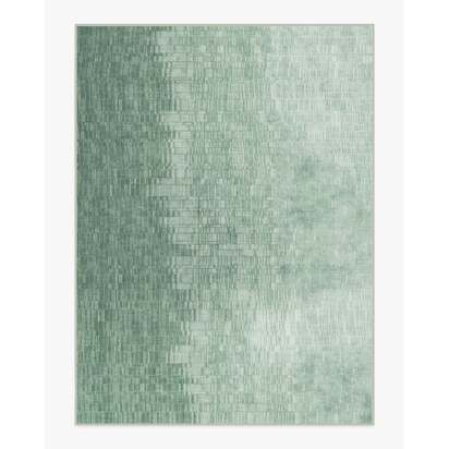 Reflection Sage Green Flatwoven Rug - 275 x 365 cm - Rug + Pad System
