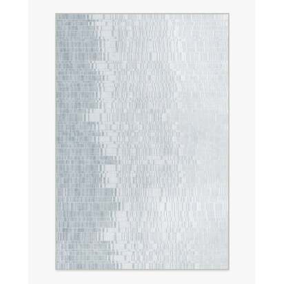 Reflection Silver Flatwoven Rug - 200 x 290 cm - Rug + Pad System