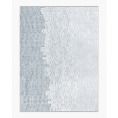 Reflection Silver Flatwoven Rug - 275 x 365 cm - Rug + Pad System