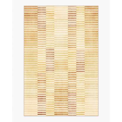 Shadow Stripe Gold Rug - 200 x 290 cm - All-In-One Rug