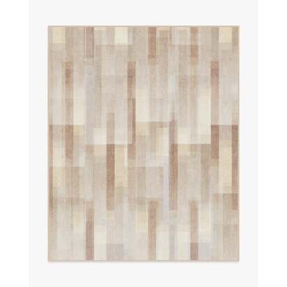 Solar Drift Neutral Flatwoven Rug - 245 x 305 cm - Rug + Pad System