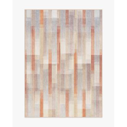 Solar Drift Rust & Grey Rug - 150 x 215 cm - All-In-One Rug
