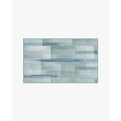 Solar Drift Silver Blue Rug - 150 x 215 cm - All-In-One Rug