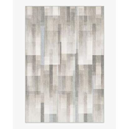 Solar Drift Warm Grey Flatwoven Rug - 200 x 290 cm - Rug + Cushioned Pad System