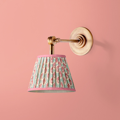 Elbow rechargeable wall fitting in antique brass