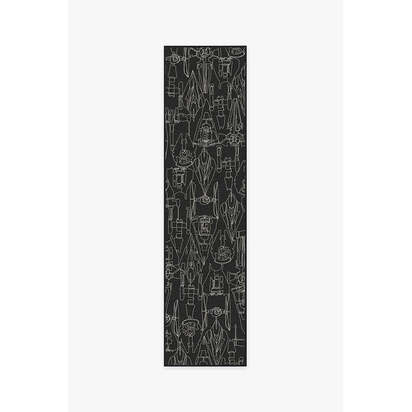 Star Wars Armada Black Rug - 75 x 305 cm - All-In-One Rug