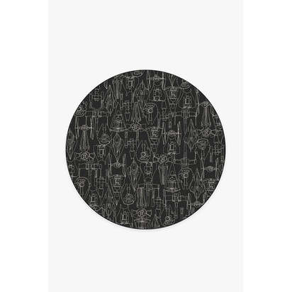 Star Wars Armada Black Rug - 185 Round cm - All-In-One Rug